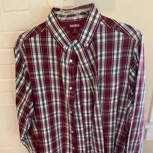 Madras Plaid Button Down Shirt